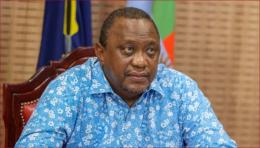 Former president Uhuru Kenyatta.